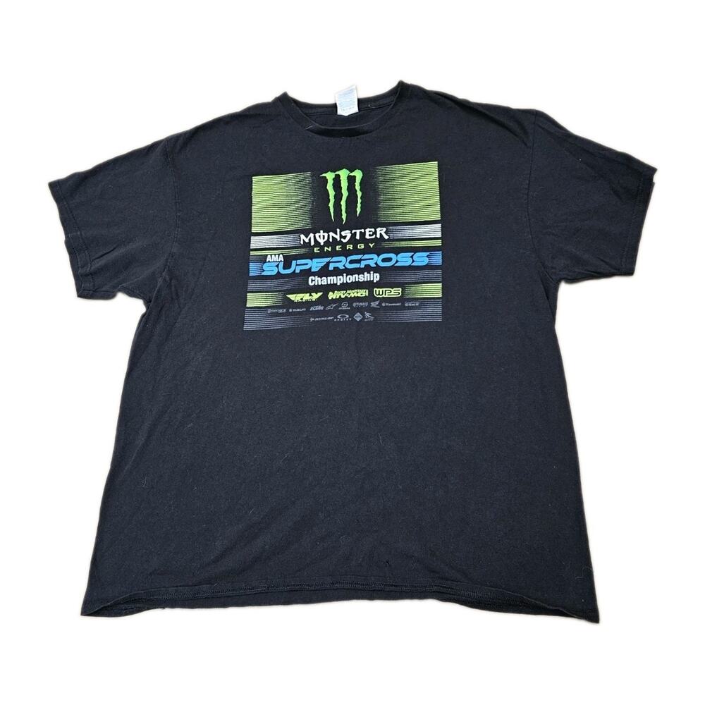 AMA Supercross Championship MONSTER ENERGY T Shirt Men’s XL